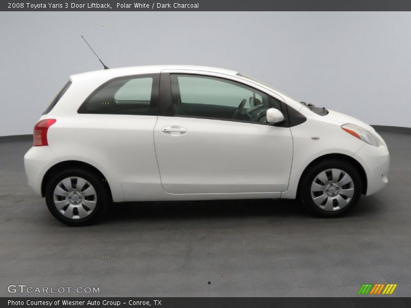 Polar White / Dark Charcoal 2008 Toyota Yaris 3 Door Liftback