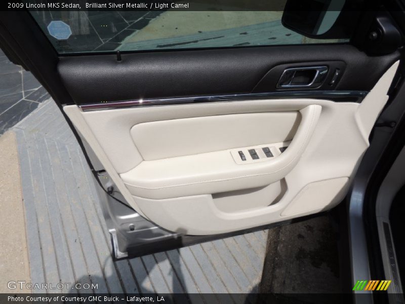 Brilliant Silver Metallic / Light Camel 2009 Lincoln MKS Sedan