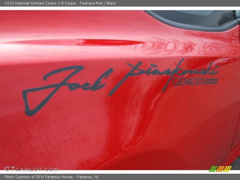 Tsukuba Red / Black 2010 Hyundai Genesis Coupe 3.8 Coupe
