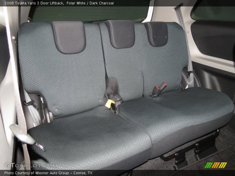 Polar White / Dark Charcoal 2008 Toyota Yaris 3 Door Liftback
