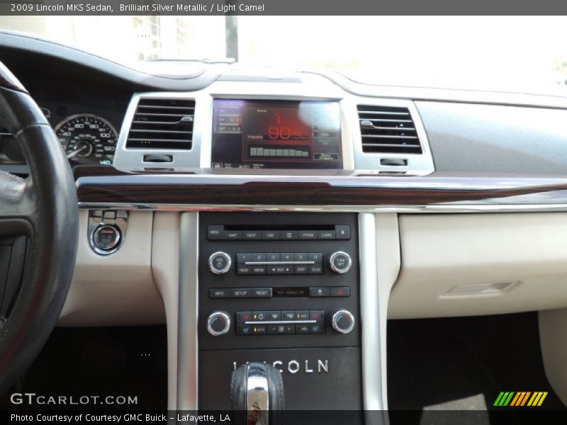 Brilliant Silver Metallic / Light Camel 2009 Lincoln MKS Sedan