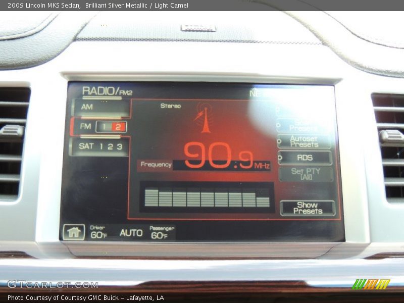Brilliant Silver Metallic / Light Camel 2009 Lincoln MKS Sedan