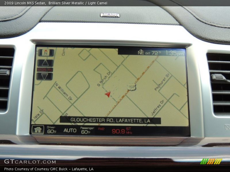 Brilliant Silver Metallic / Light Camel 2009 Lincoln MKS Sedan