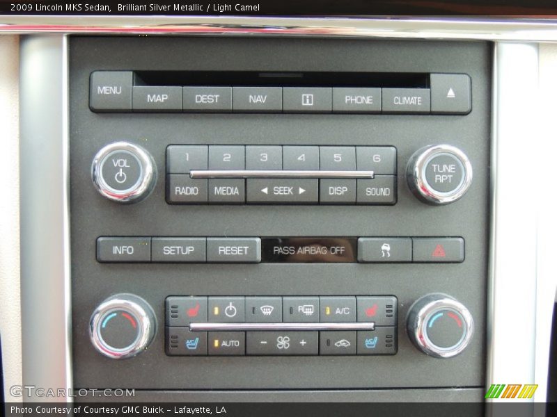 Brilliant Silver Metallic / Light Camel 2009 Lincoln MKS Sedan