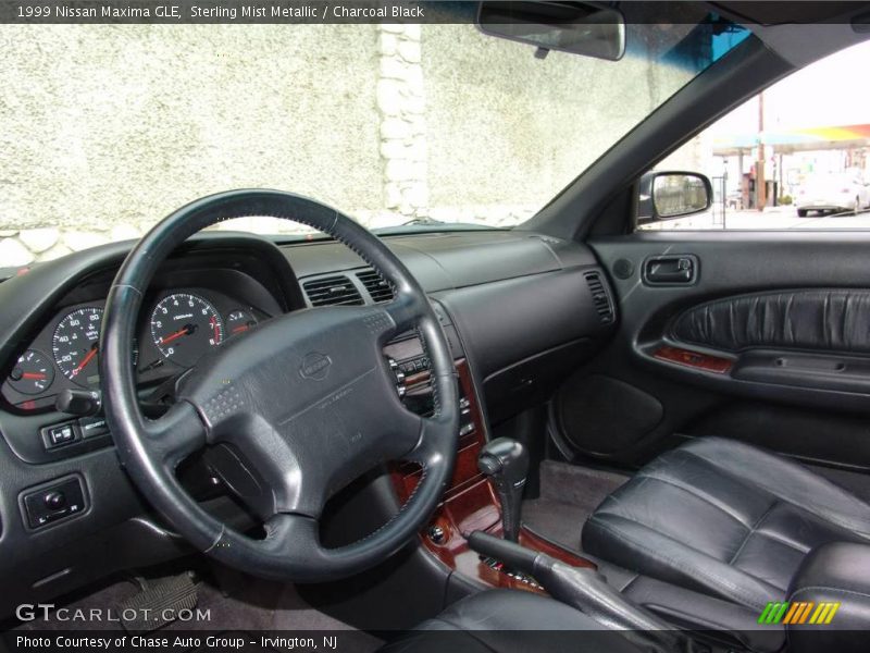 Sterling Mist Metallic / Charcoal Black 1999 Nissan Maxima GLE