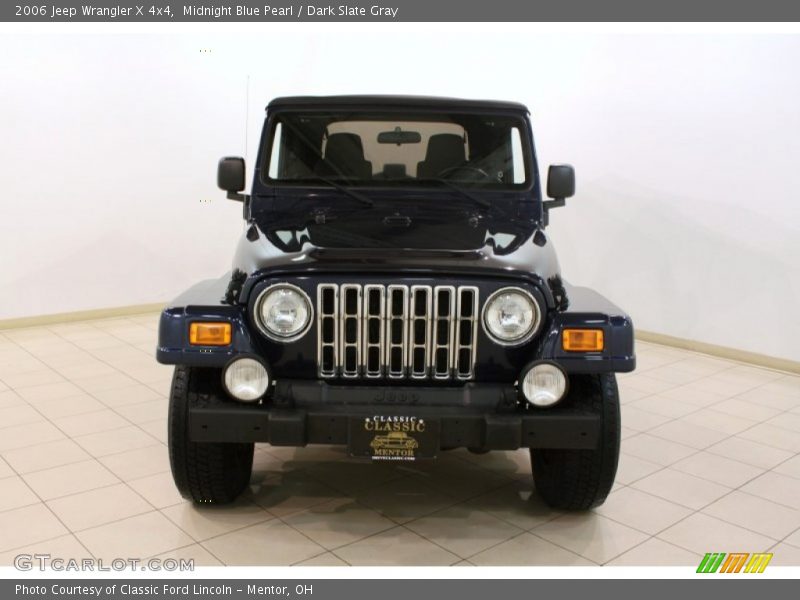 Midnight Blue Pearl / Dark Slate Gray 2006 Jeep Wrangler X 4x4