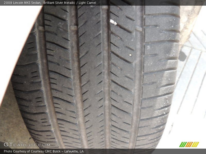 Brilliant Silver Metallic / Light Camel 2009 Lincoln MKS Sedan