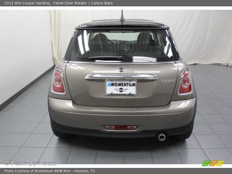 Velvet Silver Metallic / Carbon Black 2013 Mini Cooper Hardtop