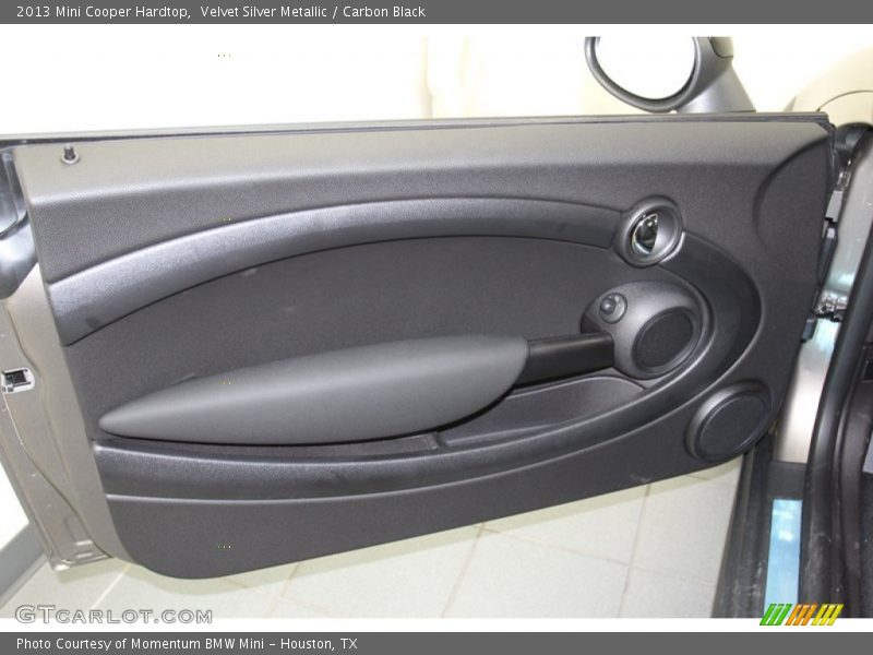 Velvet Silver Metallic / Carbon Black 2013 Mini Cooper Hardtop
