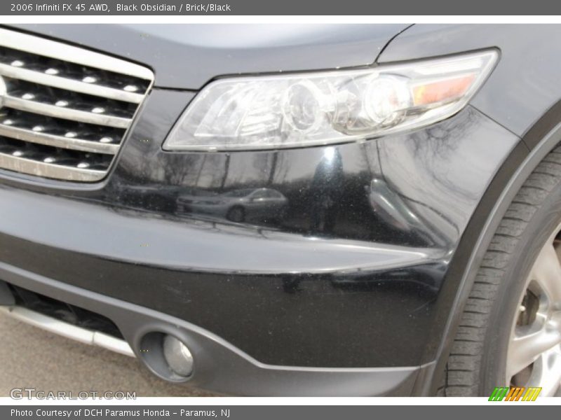 Black Obsidian / Brick/Black 2006 Infiniti FX 45 AWD
