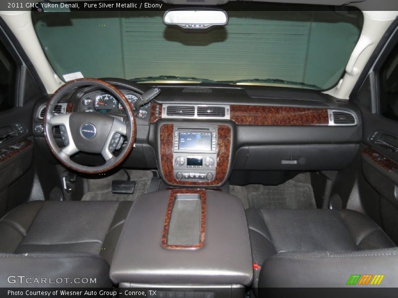 Pure Silver Metallic / Ebony 2011 GMC Yukon Denali