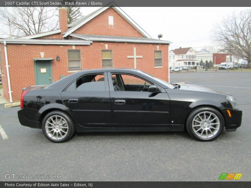 Black Raven / Ebony 2007 Cadillac CTS Sport Sedan