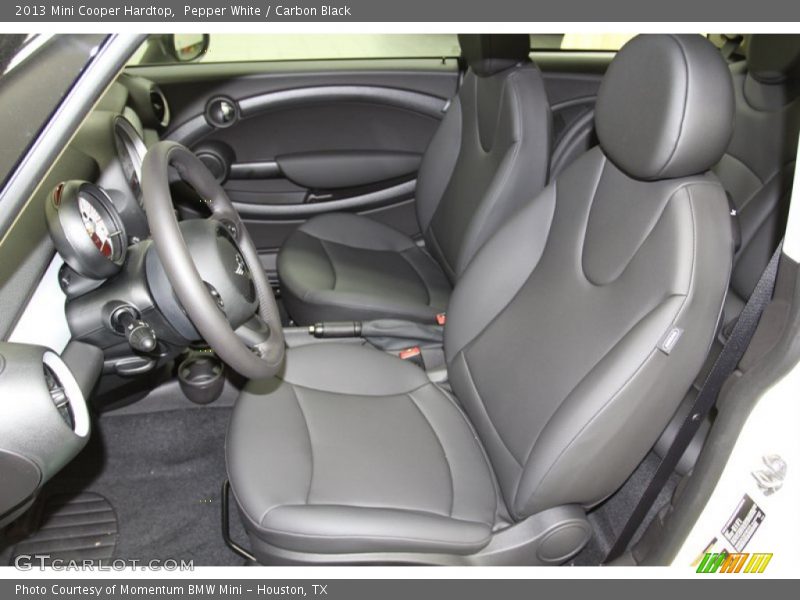Pepper White / Carbon Black 2013 Mini Cooper Hardtop