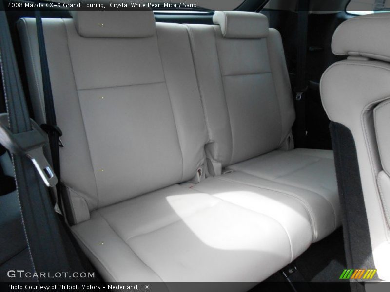 Crystal White Pearl Mica / Sand 2008 Mazda CX-9 Grand Touring