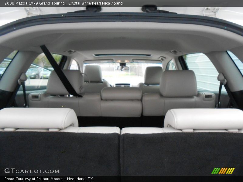 Crystal White Pearl Mica / Sand 2008 Mazda CX-9 Grand Touring