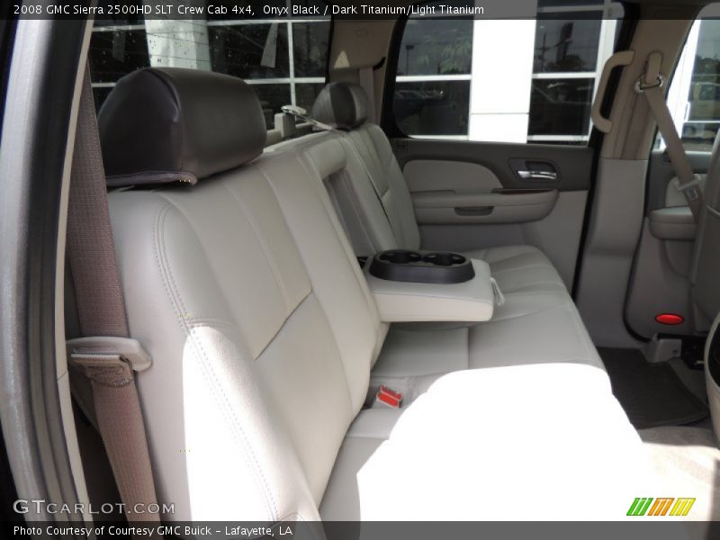Onyx Black / Dark Titanium/Light Titanium 2008 GMC Sierra 2500HD SLT Crew Cab 4x4