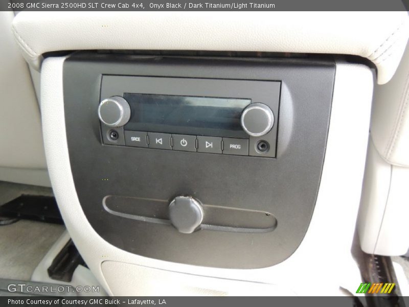 Onyx Black / Dark Titanium/Light Titanium 2008 GMC Sierra 2500HD SLT Crew Cab 4x4