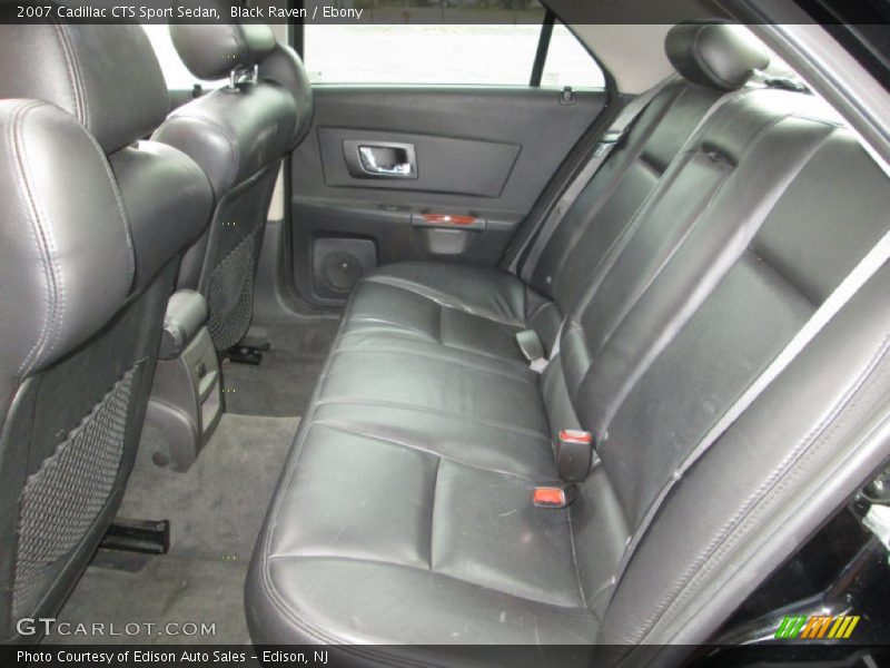 Rear Seat of 2007 CTS Sport Sedan
