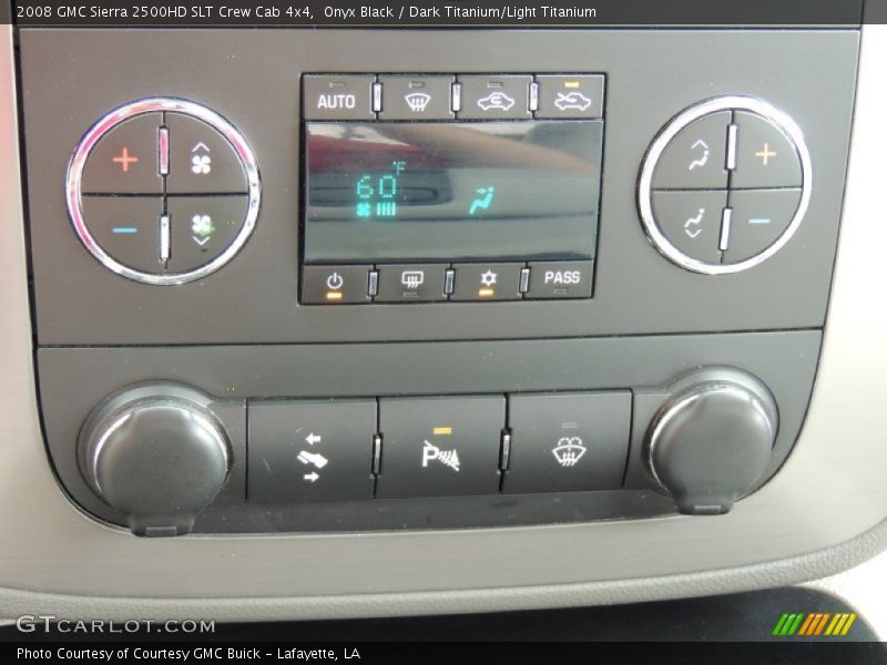 Onyx Black / Dark Titanium/Light Titanium 2008 GMC Sierra 2500HD SLT Crew Cab 4x4