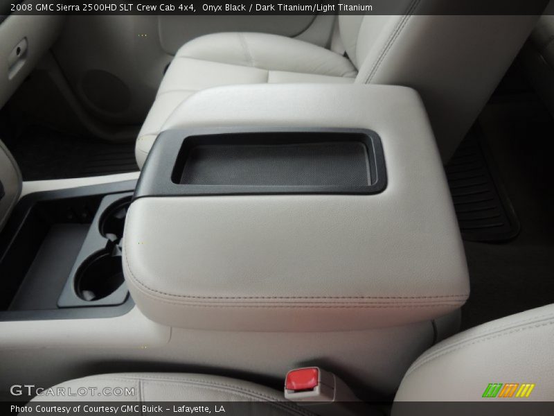 Onyx Black / Dark Titanium/Light Titanium 2008 GMC Sierra 2500HD SLT Crew Cab 4x4