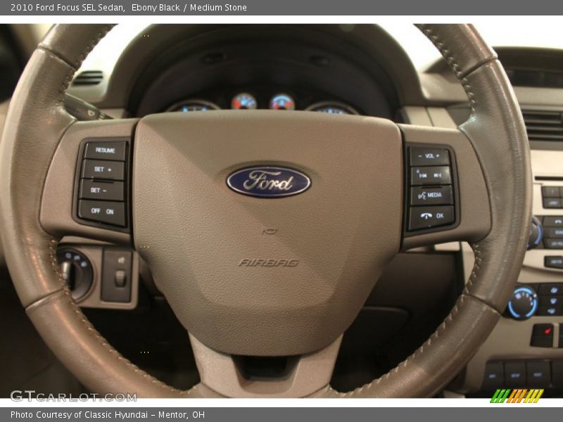  2010 Focus SEL Sedan Steering Wheel