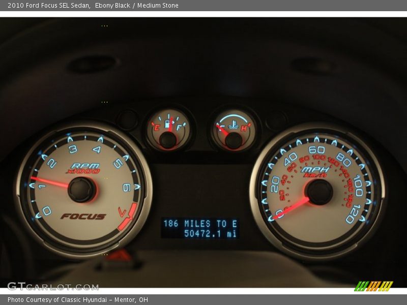  2010 Focus SEL Sedan SEL Sedan Gauges
