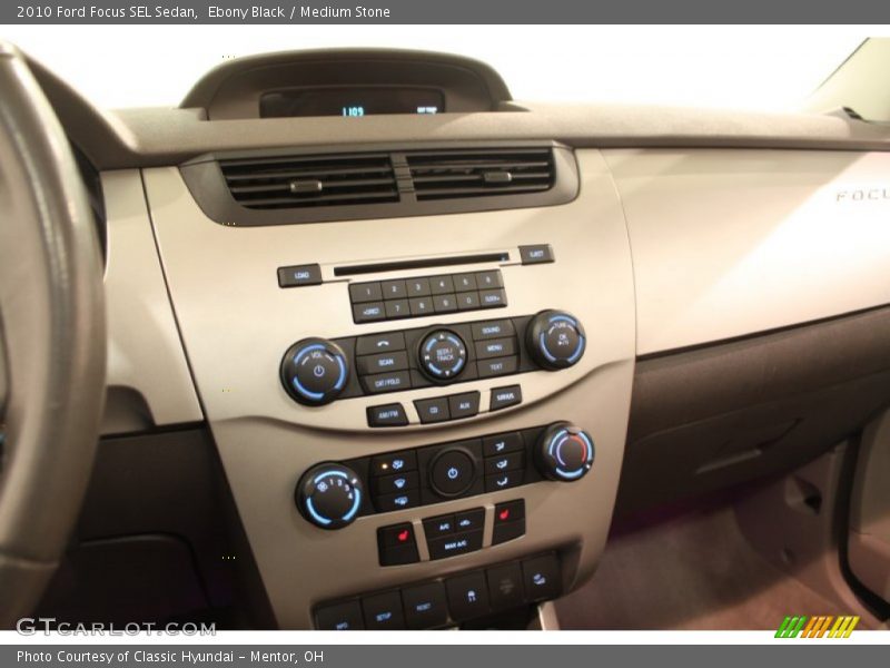 Ebony Black / Medium Stone 2010 Ford Focus SEL Sedan