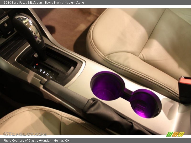 Ebony Black / Medium Stone 2010 Ford Focus SEL Sedan