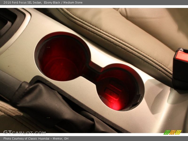 Ebony Black / Medium Stone 2010 Ford Focus SEL Sedan