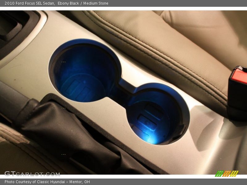 Ebony Black / Medium Stone 2010 Ford Focus SEL Sedan
