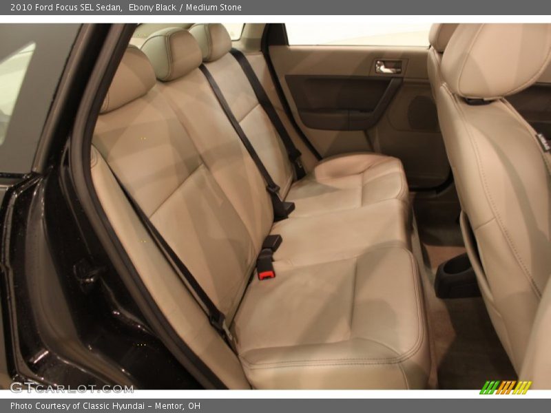 Ebony Black / Medium Stone 2010 Ford Focus SEL Sedan