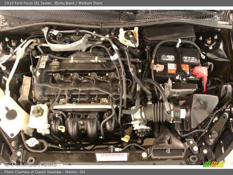  2010 Focus SEL Sedan Engine - 2.0 Liter DOHC 16-Valve VVT Duratec 4 Cylinder