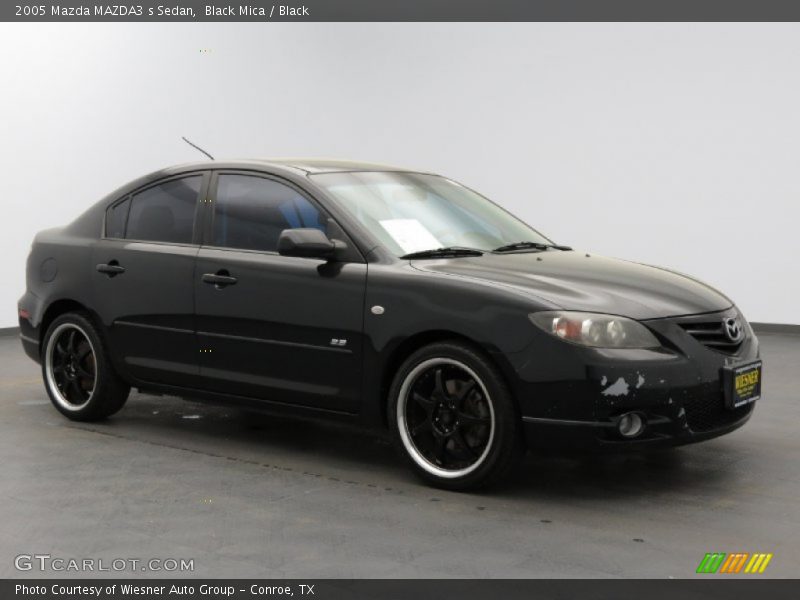 Black Mica / Black 2005 Mazda MAZDA3 s Sedan