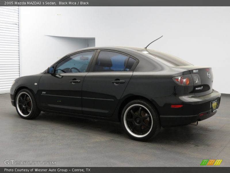 Black Mica / Black 2005 Mazda MAZDA3 s Sedan