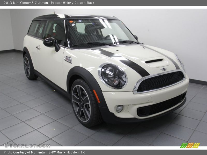 Pepper White / Carbon Black 2013 Mini Cooper S Clubman