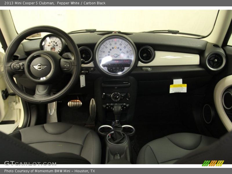 Pepper White / Carbon Black 2013 Mini Cooper S Clubman