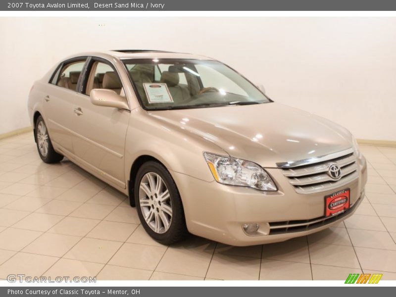 Desert Sand Mica / Ivory 2007 Toyota Avalon Limited