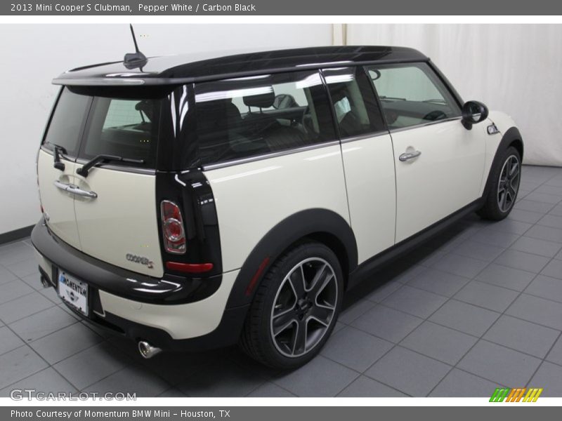 Pepper White / Carbon Black 2013 Mini Cooper S Clubman