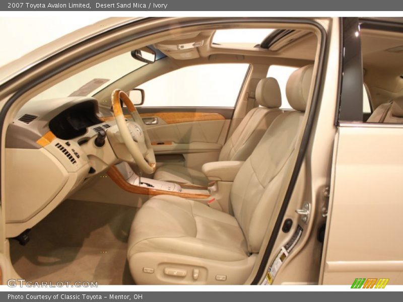 Desert Sand Mica / Ivory 2007 Toyota Avalon Limited