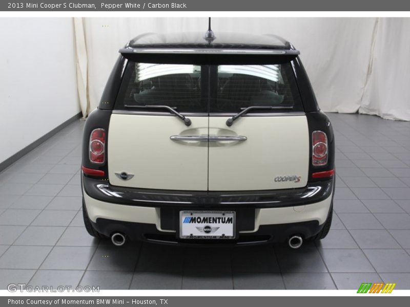 Pepper White / Carbon Black 2013 Mini Cooper S Clubman