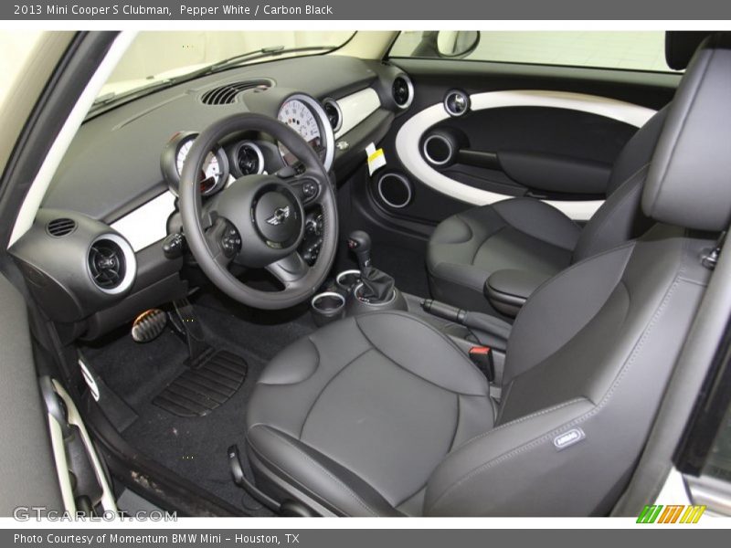 Pepper White / Carbon Black 2013 Mini Cooper S Clubman
