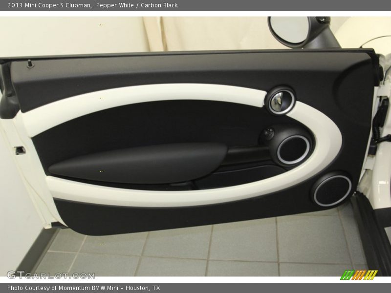 Pepper White / Carbon Black 2013 Mini Cooper S Clubman
