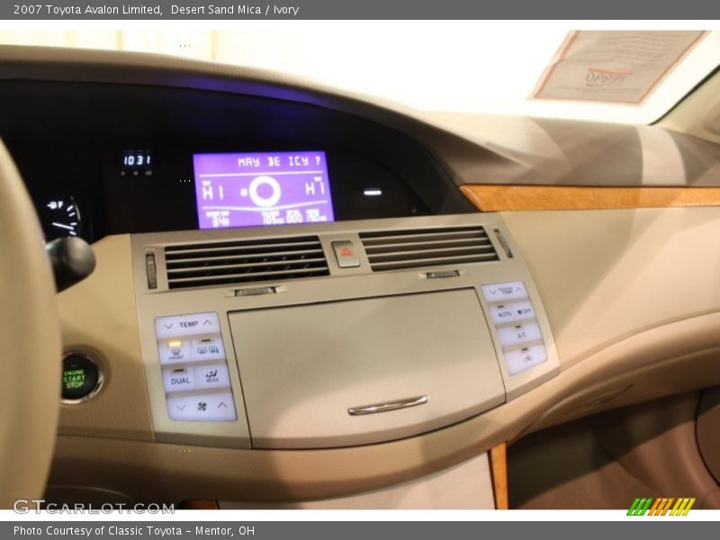 Desert Sand Mica / Ivory 2007 Toyota Avalon Limited