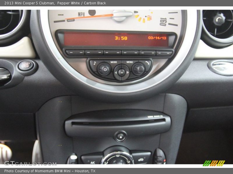 Pepper White / Carbon Black 2013 Mini Cooper S Clubman