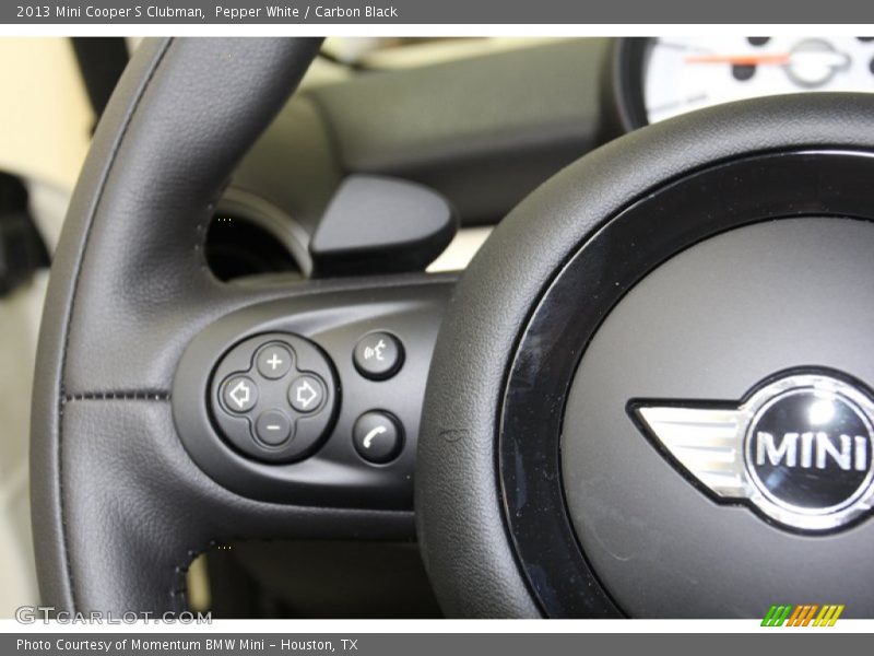 Pepper White / Carbon Black 2013 Mini Cooper S Clubman