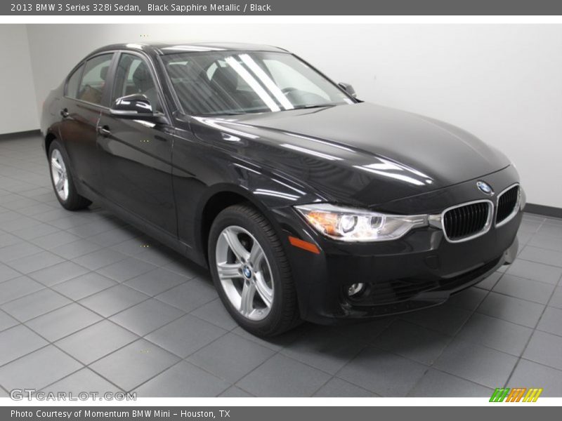 Black Sapphire Metallic / Black 2013 BMW 3 Series 328i Sedan