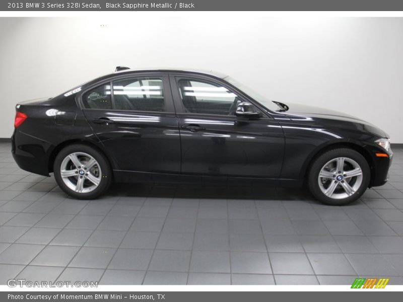 Black Sapphire Metallic / Black 2013 BMW 3 Series 328i Sedan