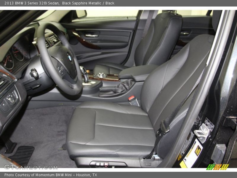 Black Sapphire Metallic / Black 2013 BMW 3 Series 328i Sedan