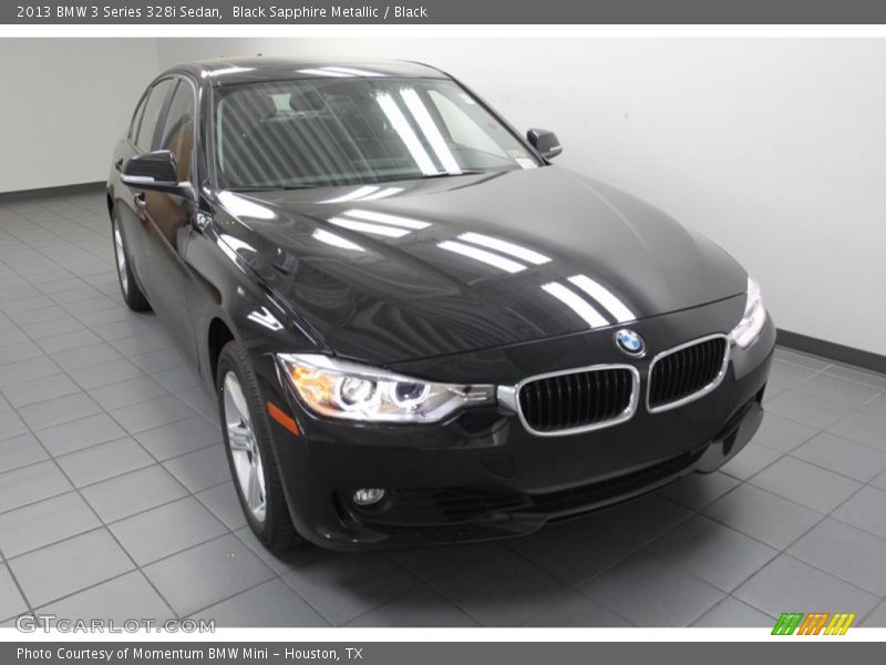 Black Sapphire Metallic / Black 2013 BMW 3 Series 328i Sedan