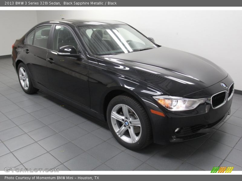 Black Sapphire Metallic / Black 2013 BMW 3 Series 328i Sedan
